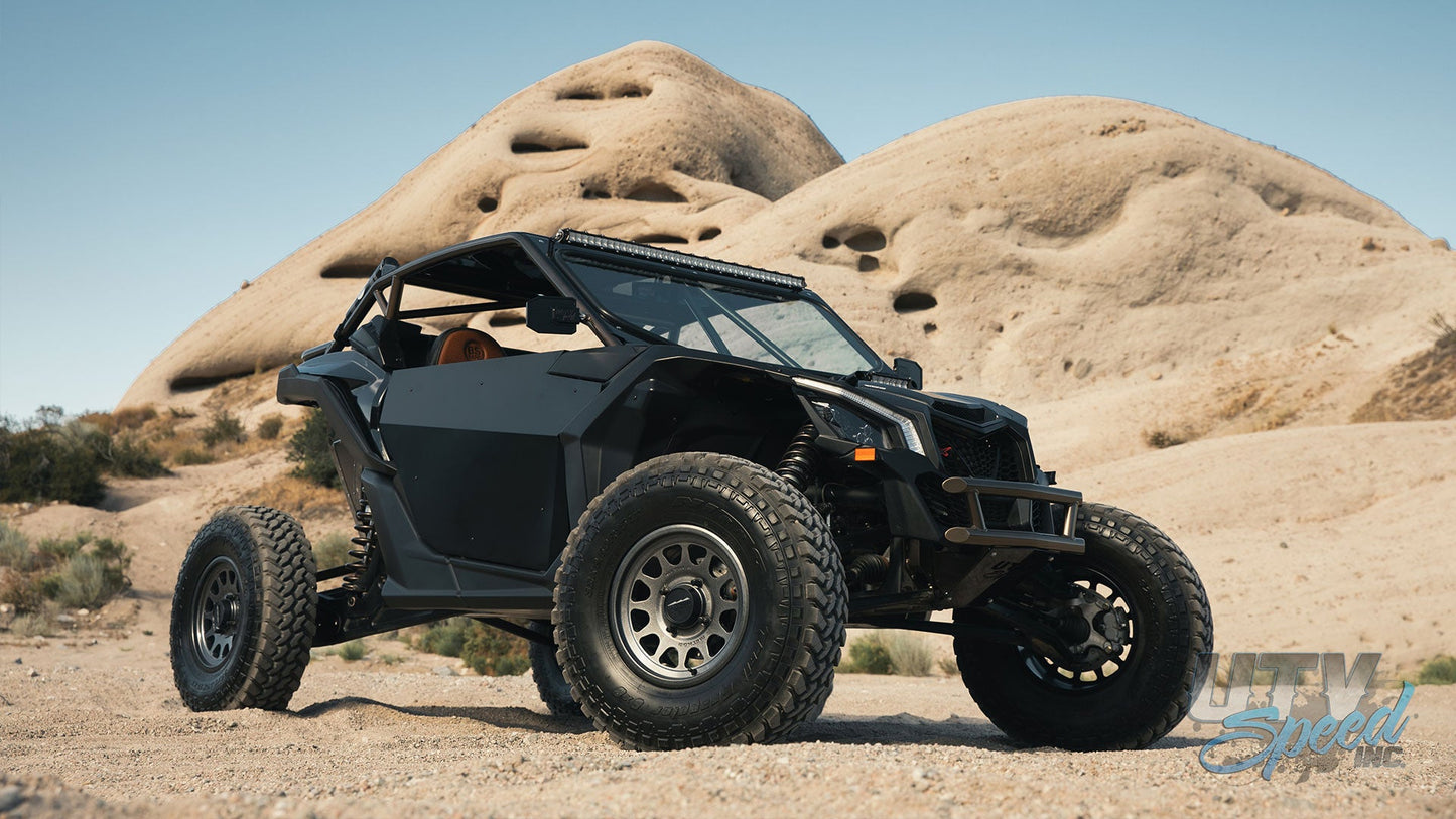 2017+ Can-Am Maverick X3 2DR Cage with Attached Rear Bumper UTV SPEED