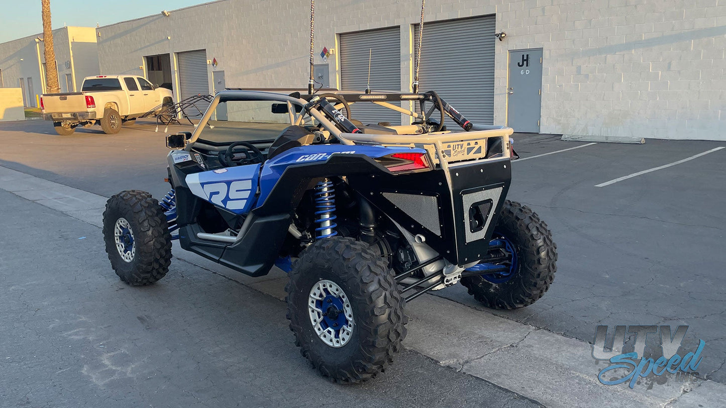 2017+ Can-Am Maverick X3 2DR Cage with Attached Rear Bumper UTV SPEED