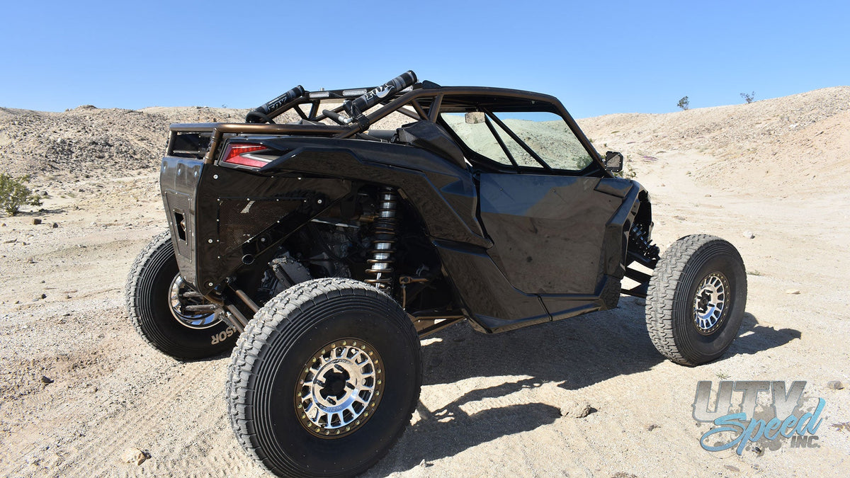 2017+ Can-Am Maverick X3 2DR Cage with Attached Rear Bumper UTV SPEED