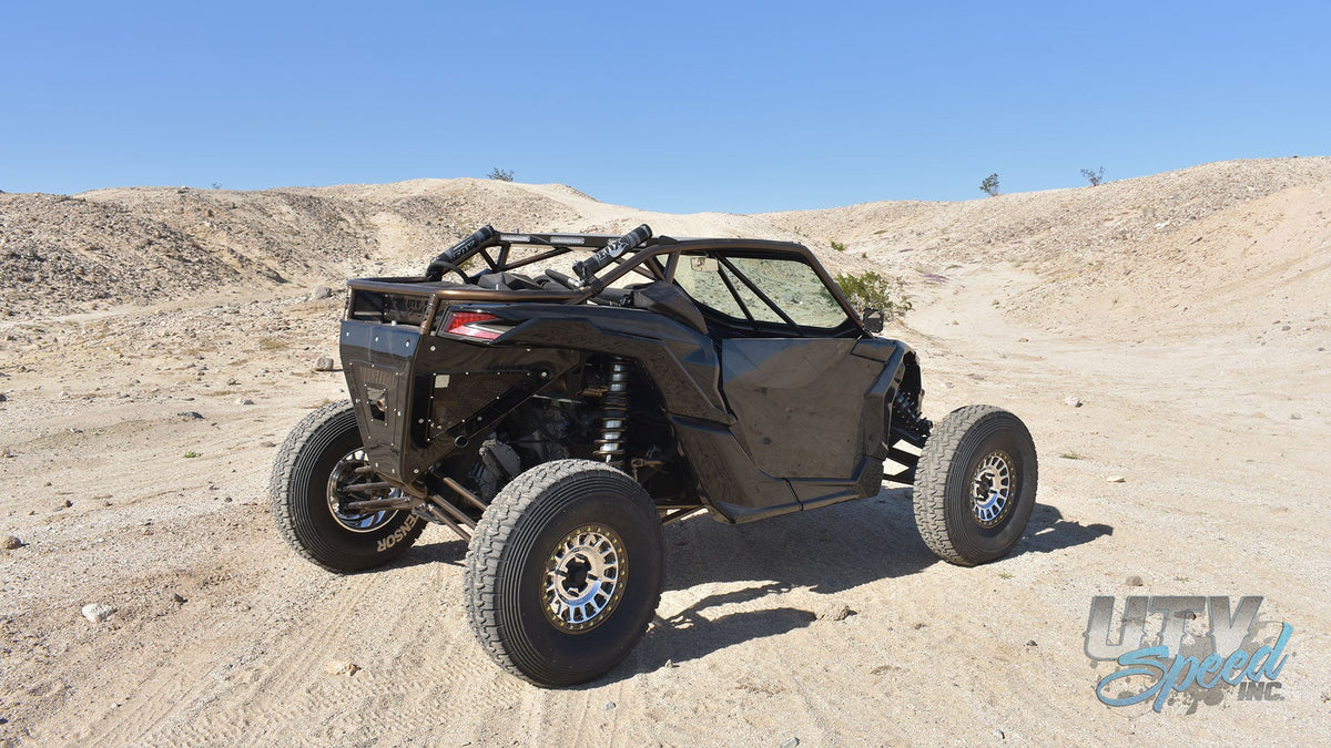 2017+ Can-Am Maverick X3 2DR Cage with Attached Rear Bumper UTV SPEED