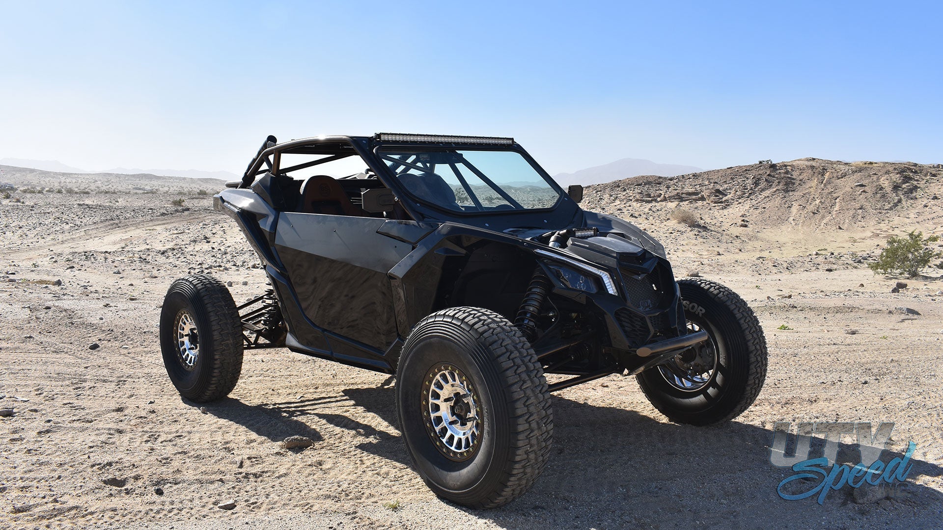 2017+ Can-Am Maverick X3 2DR Cage with Attached Rear Bumper UTV SPEED