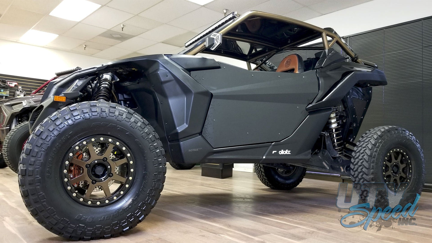 2017+ Can-Am Maverick X3 2DR Cage with Attached Rear Bumper UTV SPEED