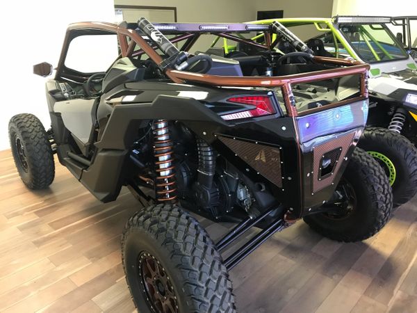 2017+ Can-Am Maverick X3 2DR Cage with Attached Rear Bumper UTV SPEED