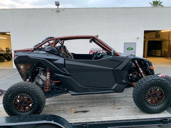 2017+ Can-Am Maverick X3 2DR Cage with Attached Rear Bumper UTV SPEED