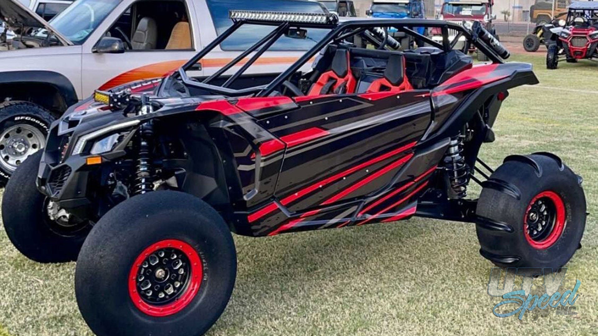 2017+ Can Am Maverick X3 2DR Standard Radius Cage UTV SPEED