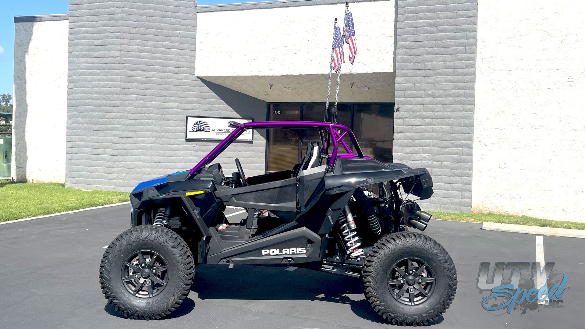 2014-2023 Polaris RZR 2DR Standard Radius Version 2 Cage UTV SPEED
