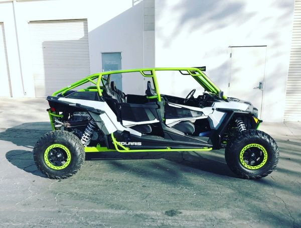 2014 - 2023 Polaris RZR 4DR Fastback with slanted back window w/ rear roof extension UTV SPEED
