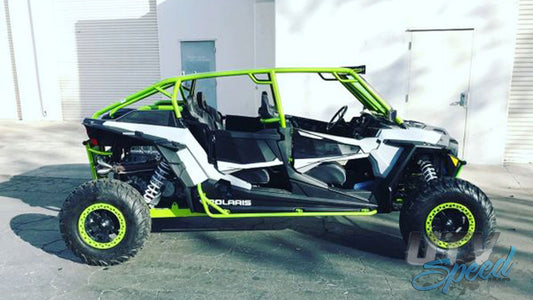 2014 - 2023 Polaris RZR 4DR Fastback with slanted back window w/ rear roof extension UTV SPEED