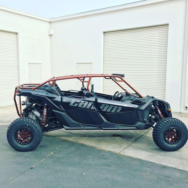 2017+ Can-Am Maverick X3 Max Cage with Attached Rear Bumper UTV SPEED