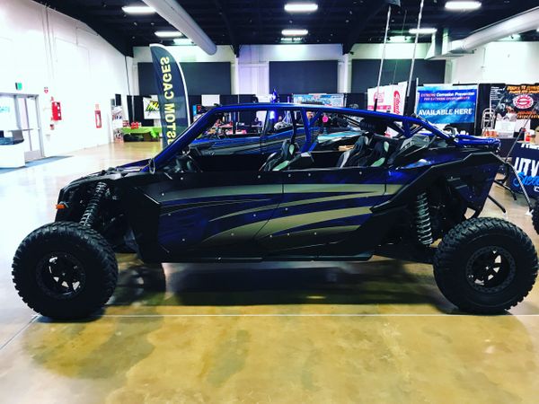2017+ Can-Am Maverick X3 Max Cage with Attached Rear Bumper UTV SPEED
