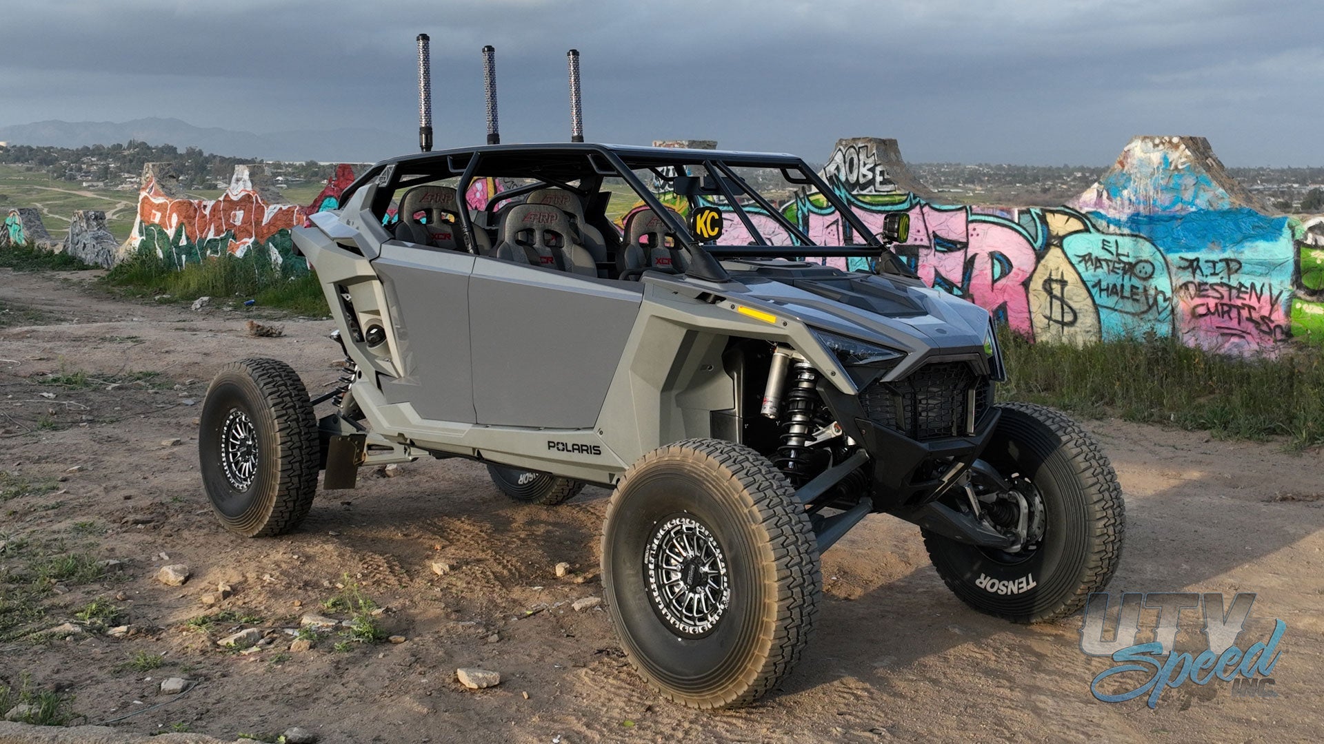 2020-2025 Polaris RZR 4DR Turbo R/Pro S Boxed C-Pillar Cage UTV SPEED