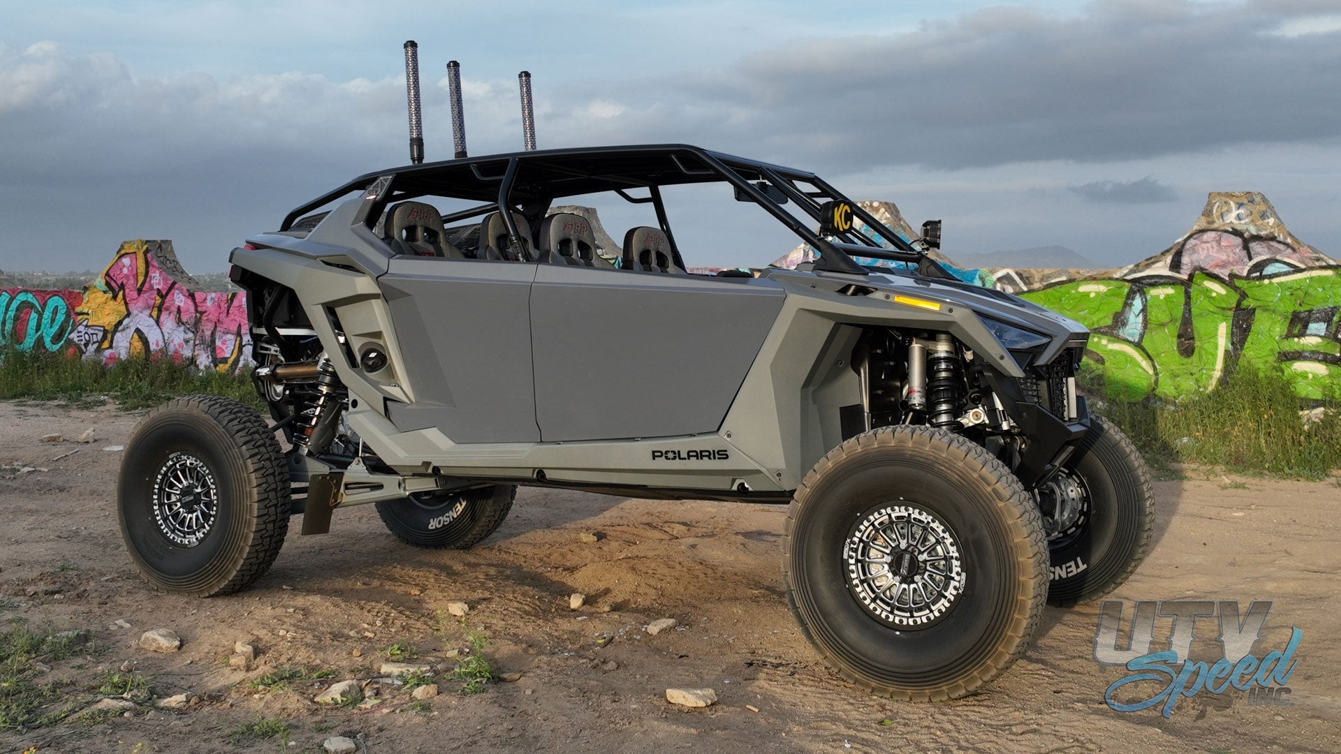 2020-2025 Polaris RZR 4DR Turbo R/Pro S Boxed C-Pillar Cage UTV SPEED