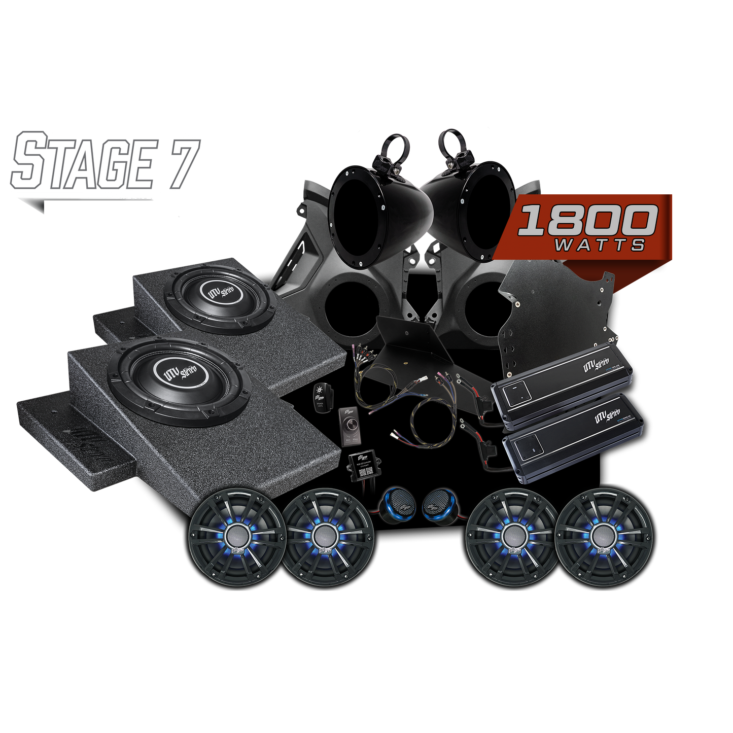 Can-Am Maverick R Signature Stage 7 Stereo Kit