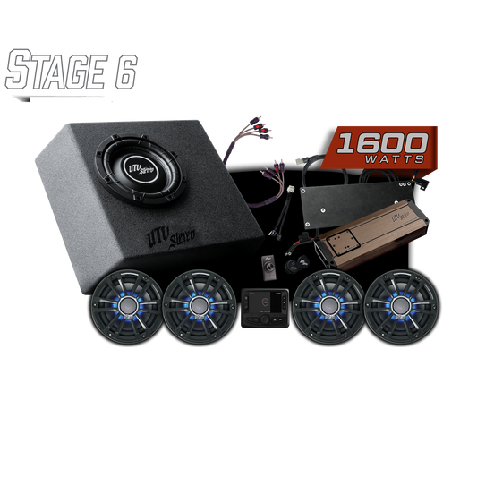 Speed UTV®  Elite Series Stage 6 Stereo Kit | UTVS-SPD-S6-E
