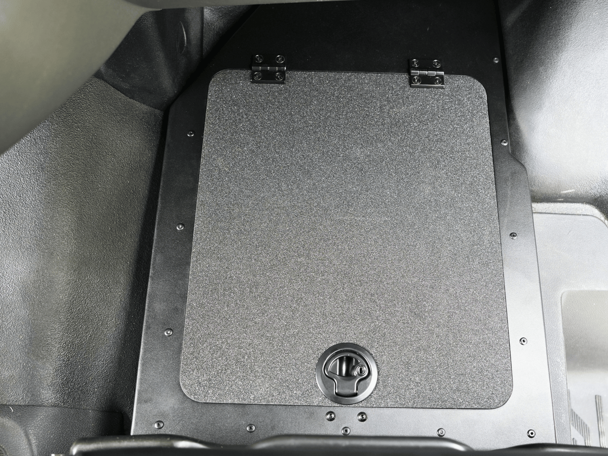 Ford Transit Foot Platform & Under Seat Storage Box White Top Adventures