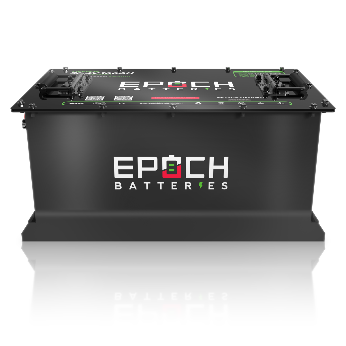 36V 100Ah Golf Cart Battery Complete Kit - Lithium (LiFePO4) Epoch Batteries