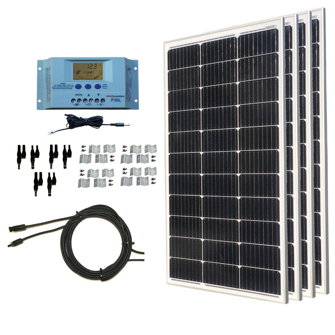 WindyNation Solar Panel Kit