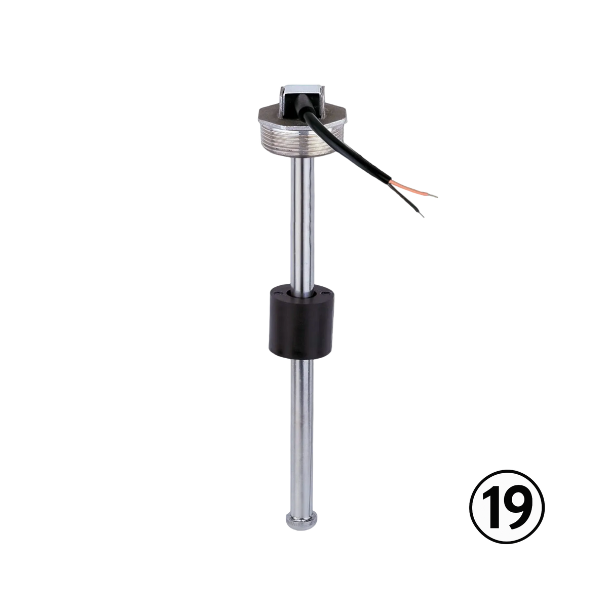 KUS S5U-19 Water Level Sensor – 1.5" NPT (19" Probe) GoCode
