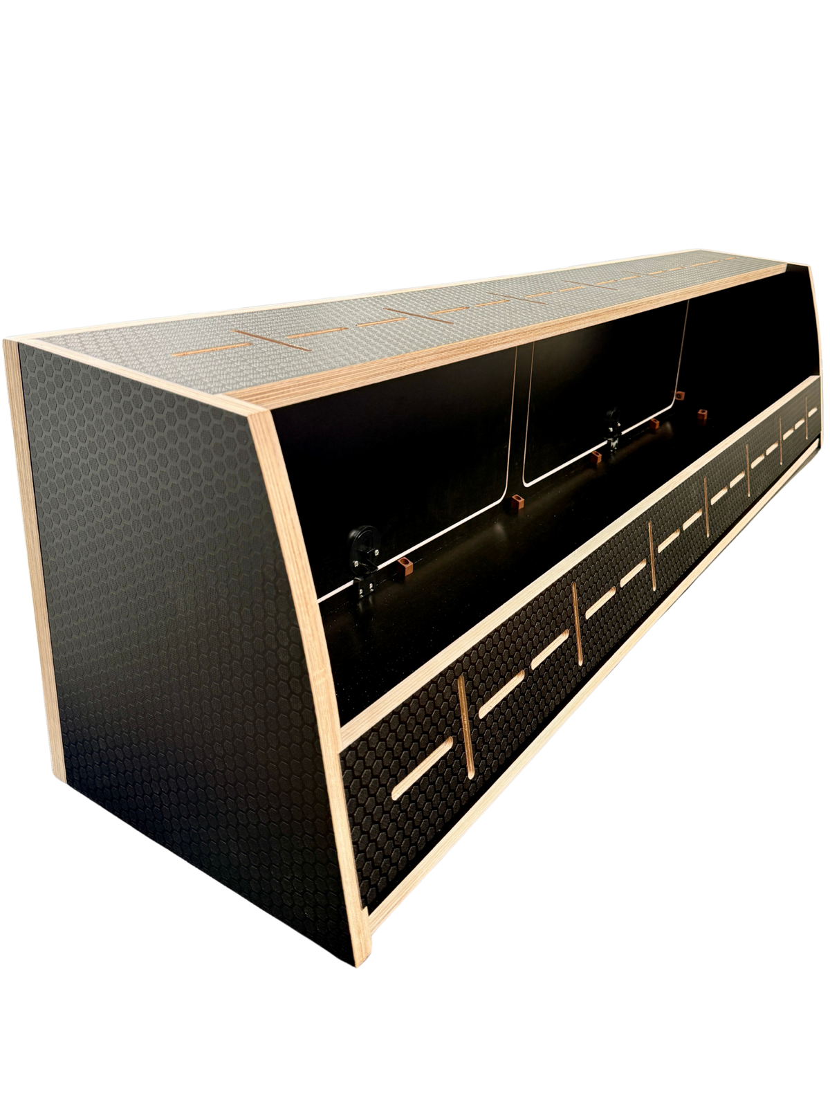 60" Upper Cabinet for High Roof Sprinter Vans | Black Hex Weekender Outdoors