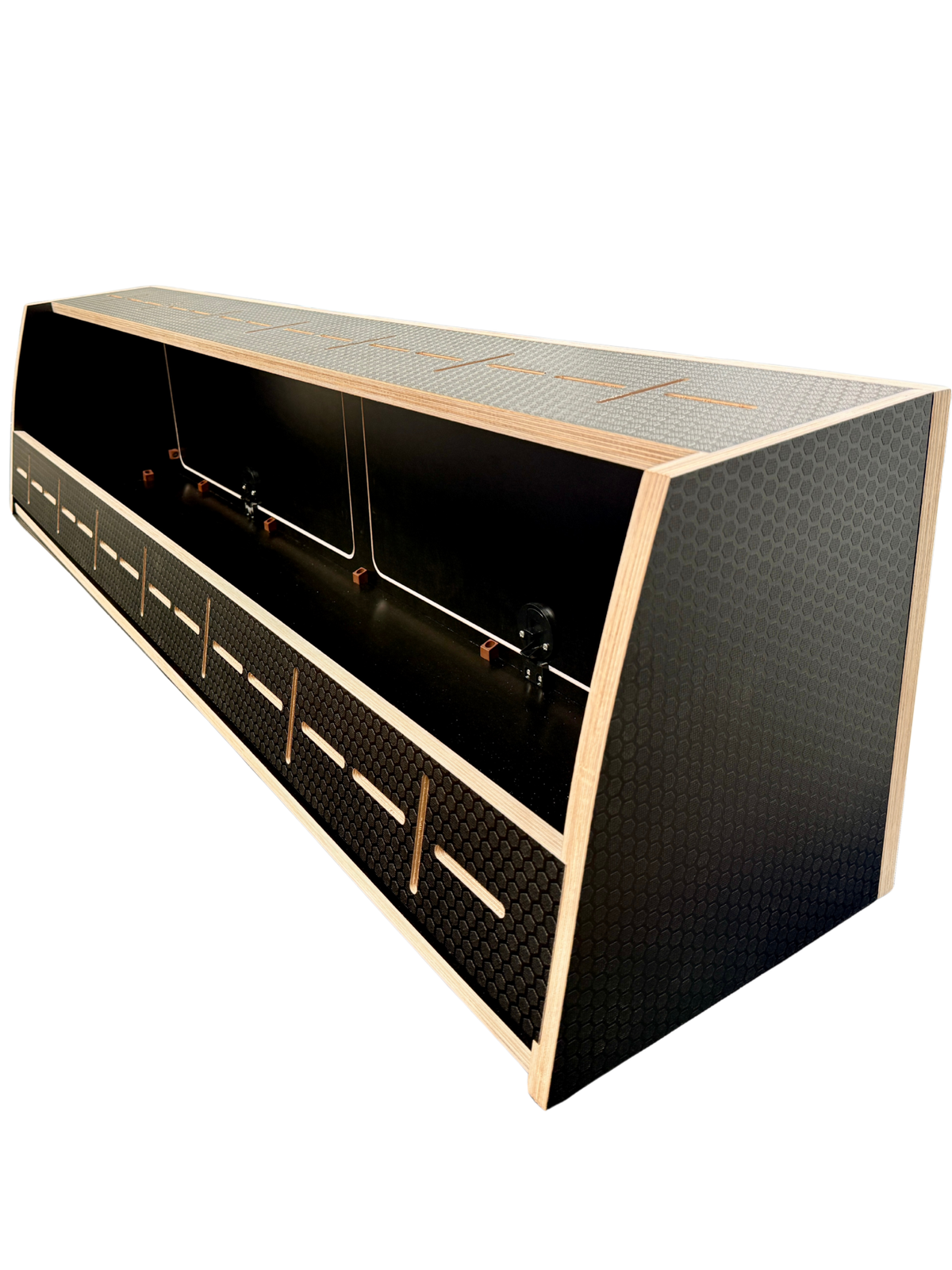 60" Upper Cabinet for High Roof Sprinter Vans | Black Hex Weekender Outdoors