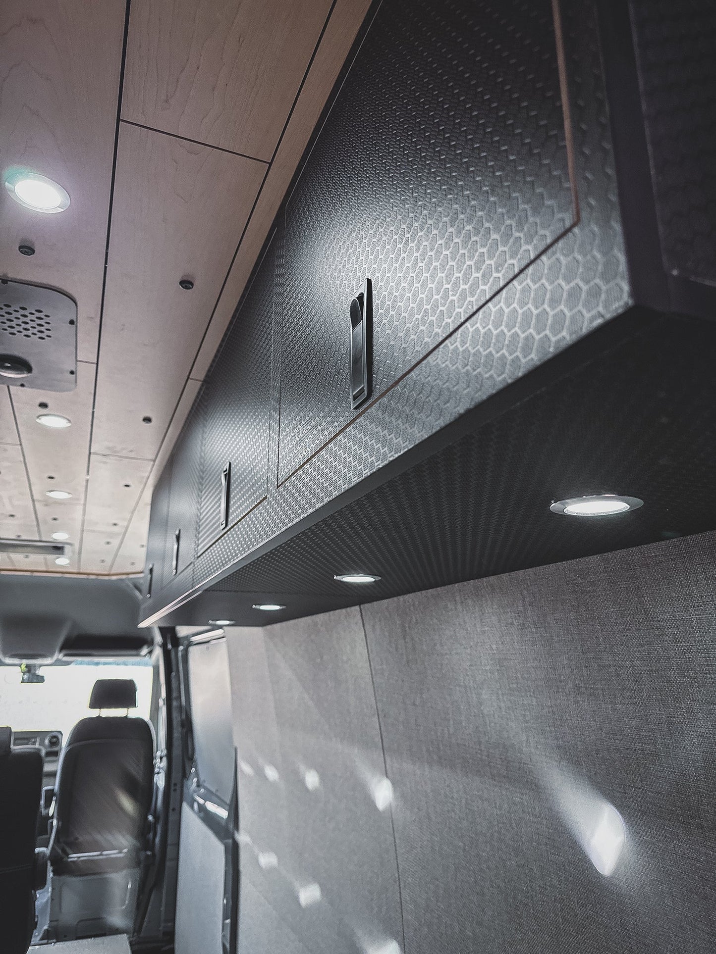 Overhead Van Cabinet | Squared Low Profile
