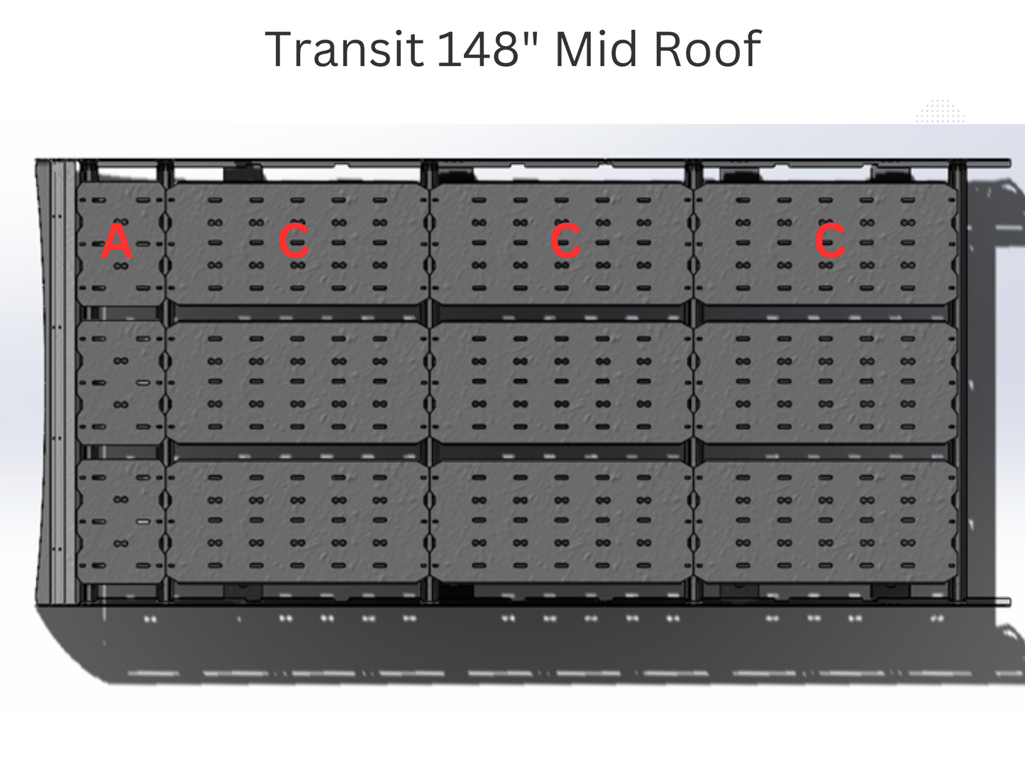 UNIVERSAL ROOF RACK DECKING PANELS White Top Adventures