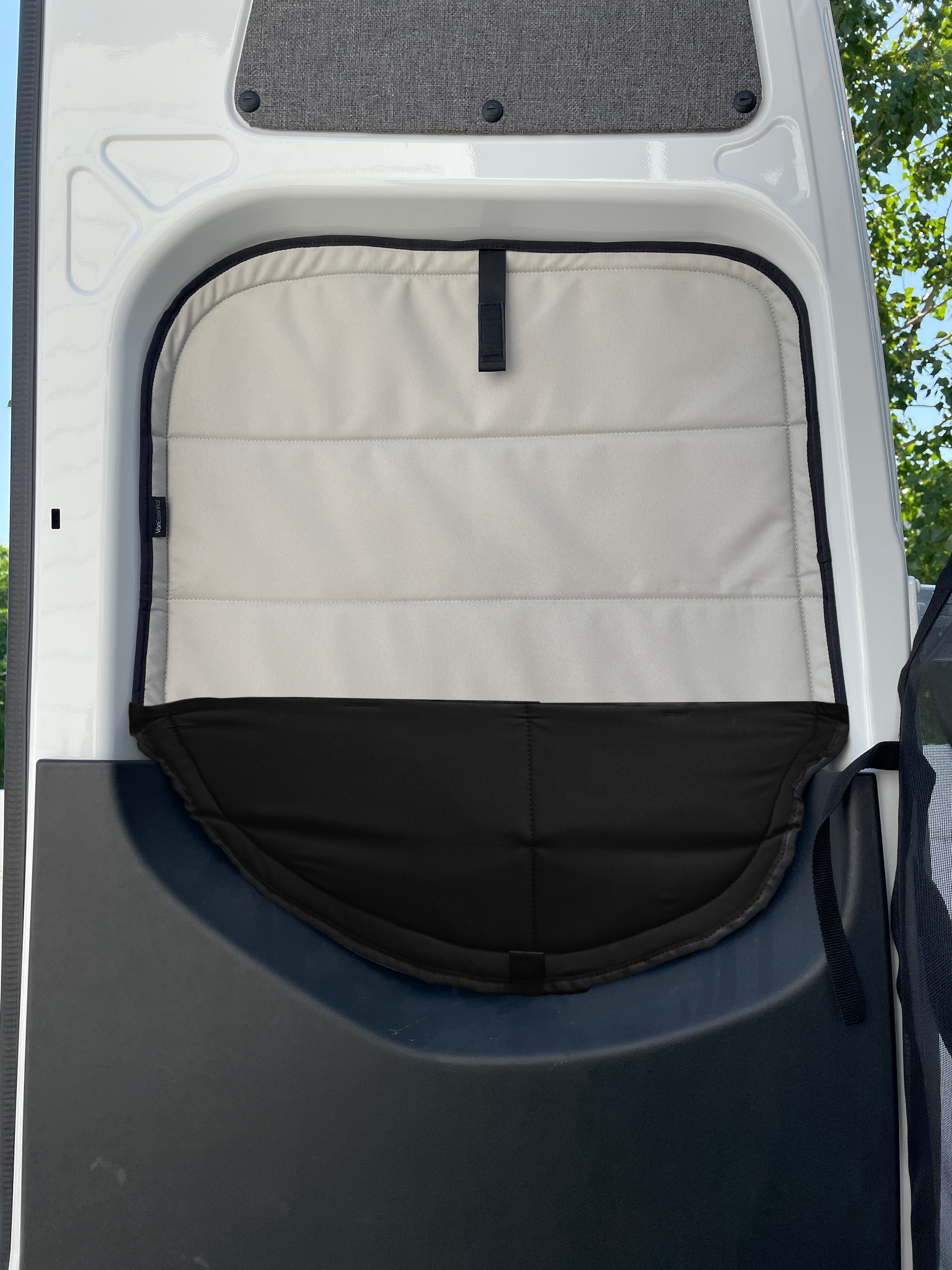 Mercedes Sprinter Stealth Rear Door Window Covers (Pair) VanEssential
