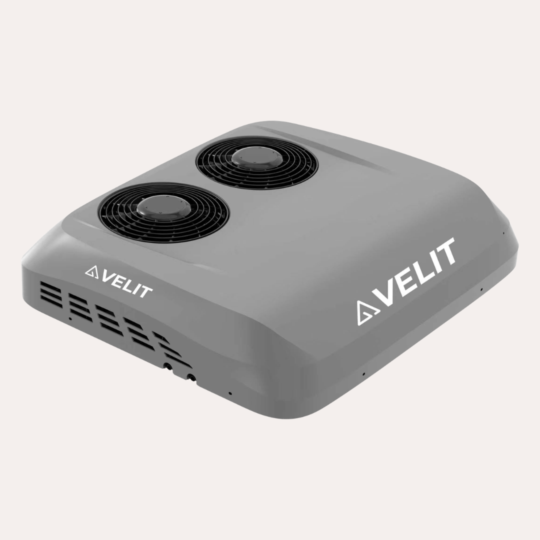 Velit V3 with Ventilation - 12V/48V Rooftop Air Conditioner velitcamping