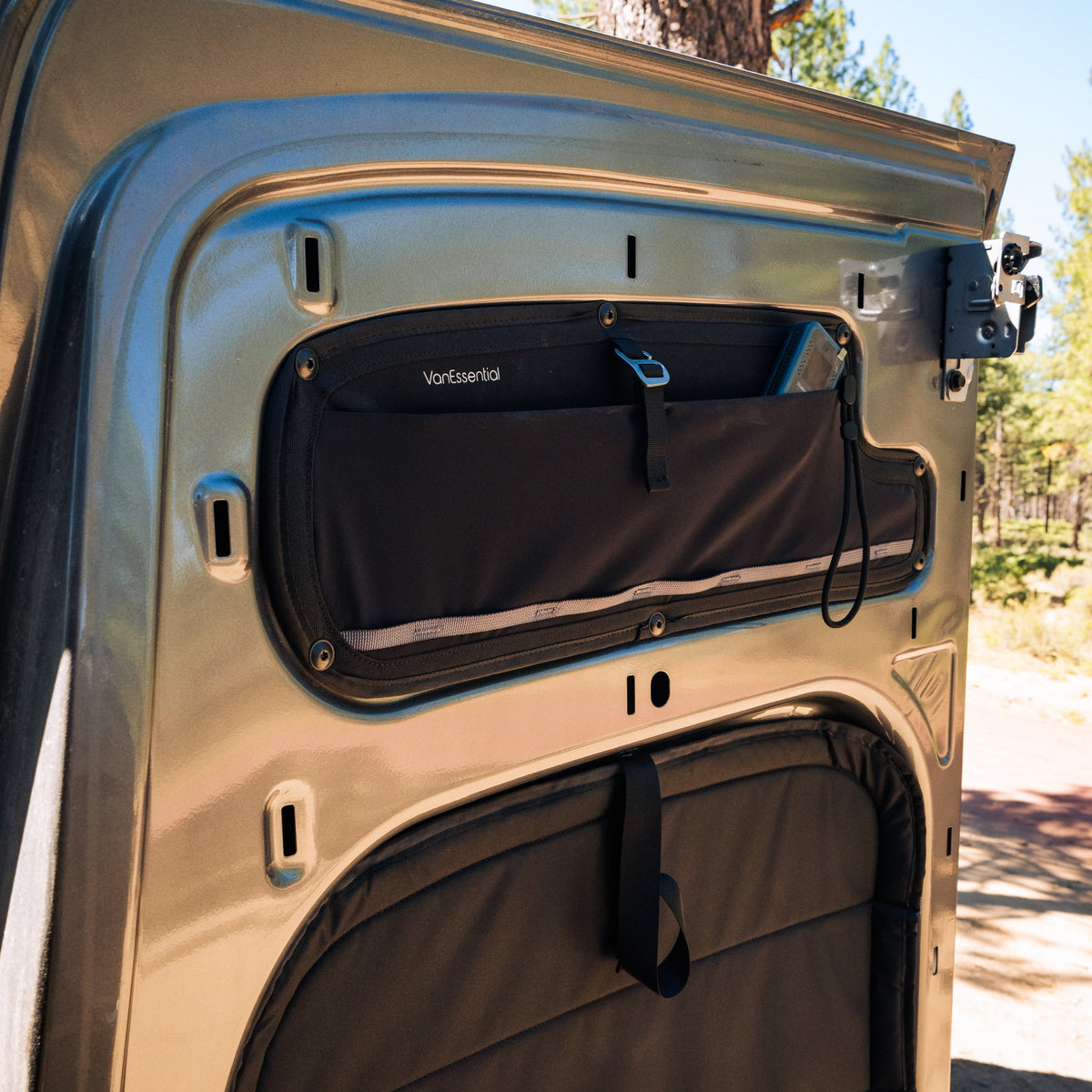 Ford Transit Upper Rear Door Storage Panels (Pair) VanEssential