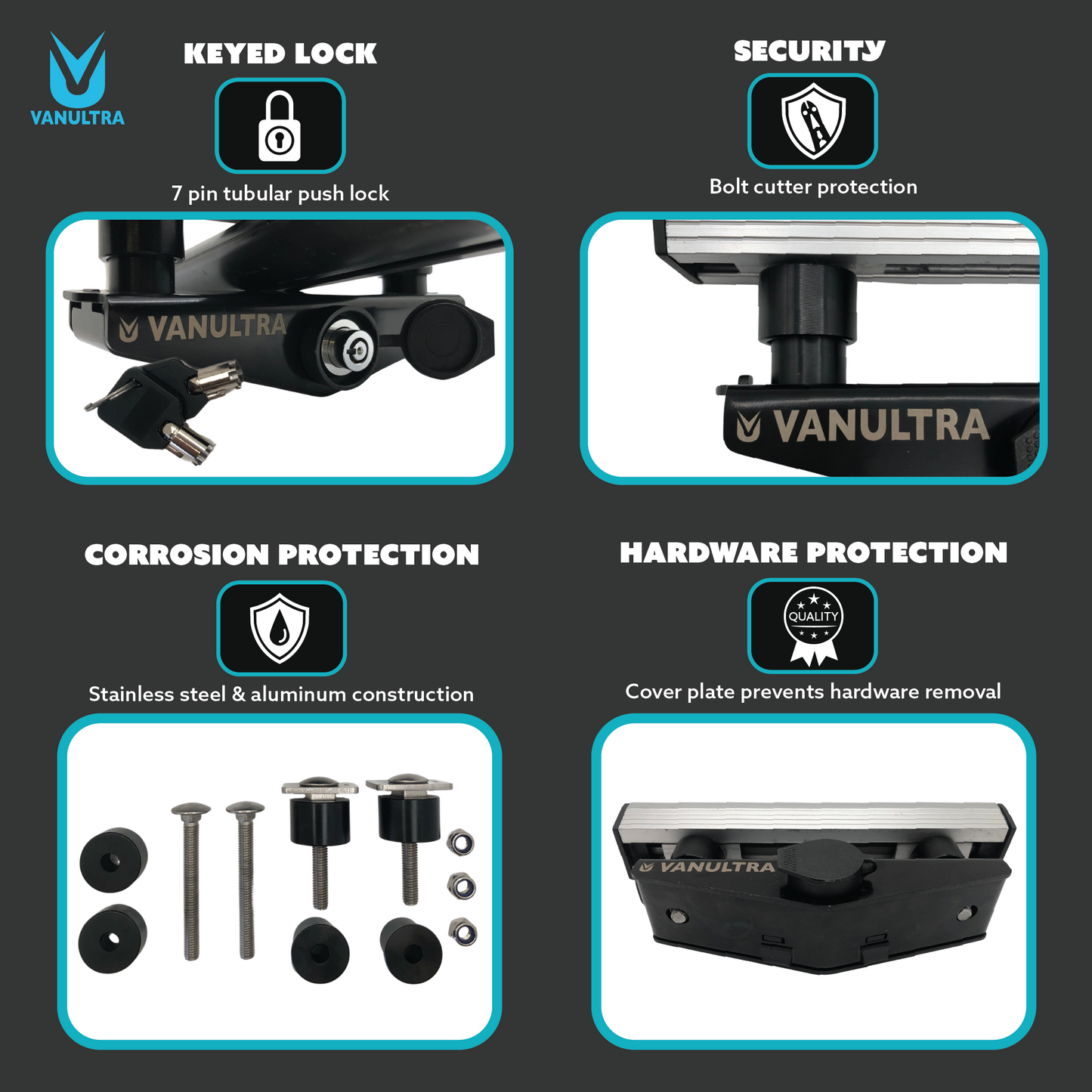 Roof Top Tent Locking Mount (Option A)