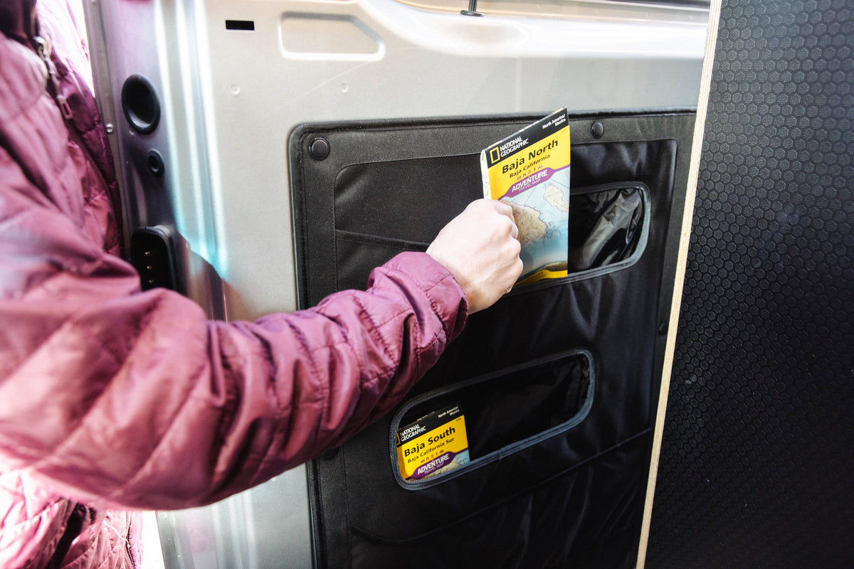 Mercedes Sprinter Lower Sliding Door Storage Panel VanEssential