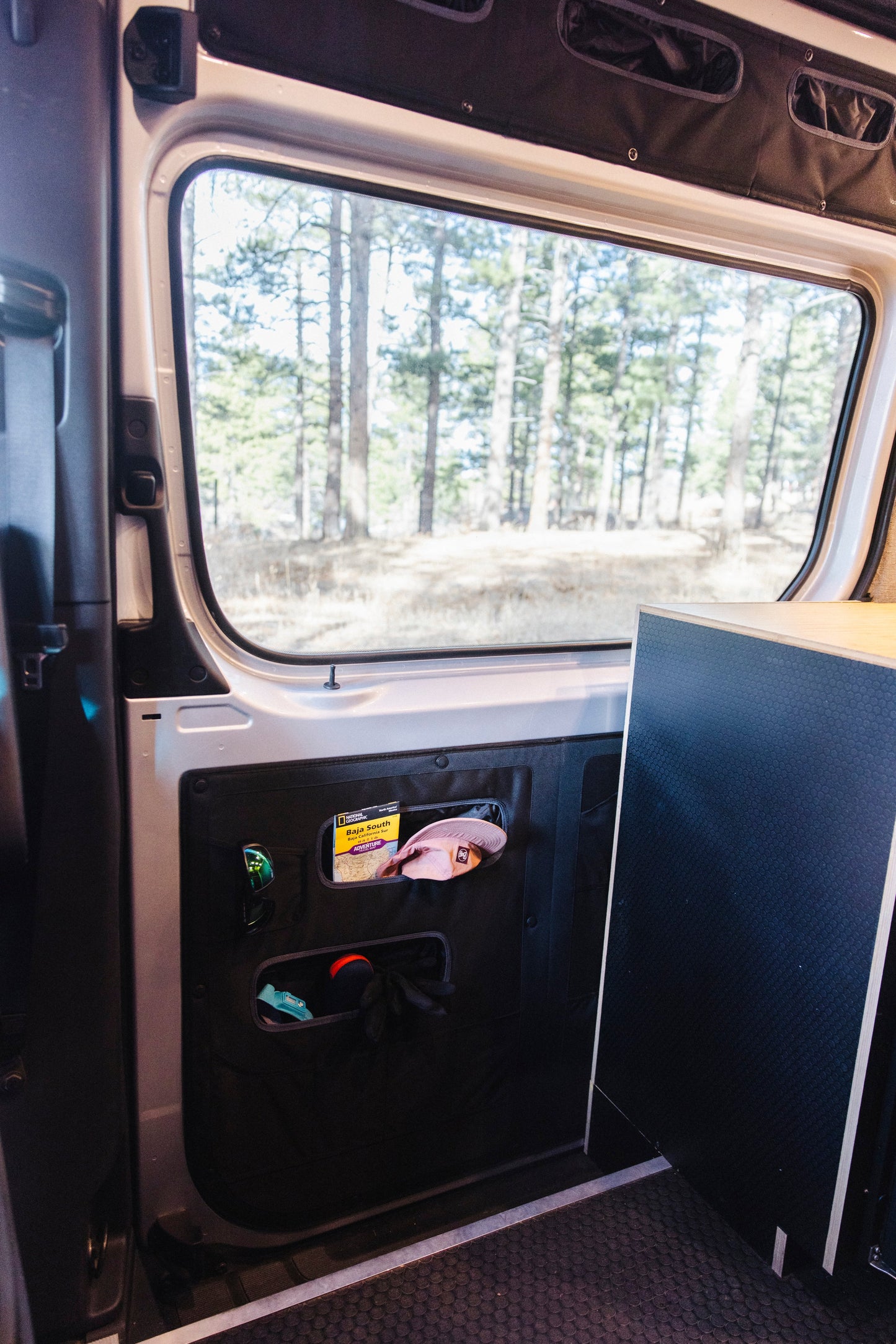 Mercedes Sprinter Lower Sliding Door Storage Panel VanEssential