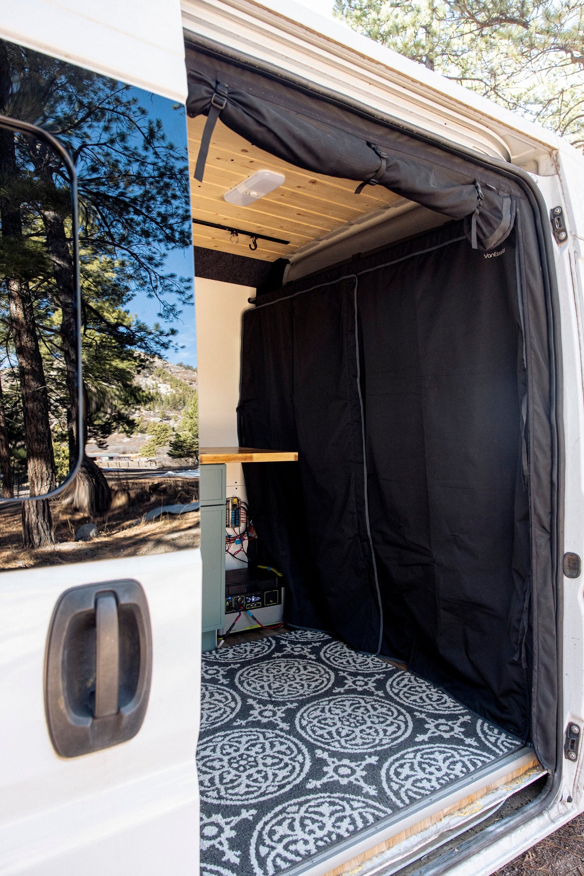 Ram Promaster Insulated Privacy Curtain VanEssential