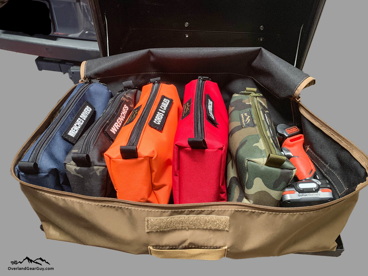 Van Gear Box Storage Bag (single) Overland Gear Guy