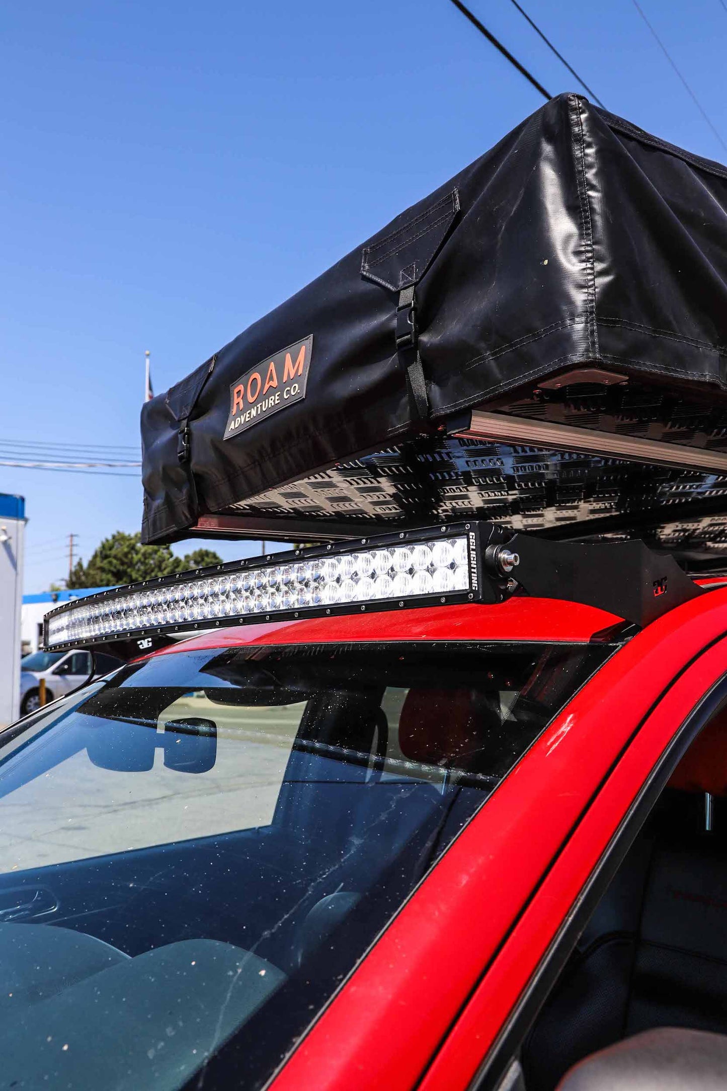 Jeep WK2 50" Curved LED Bar Roof Mounts for Grand Cherokee Years 2011 to current Made In USA