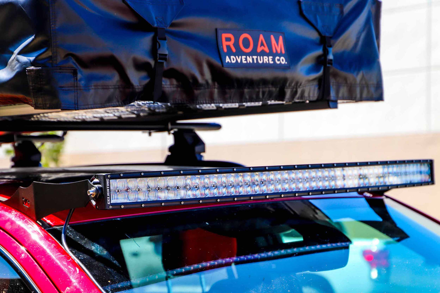 Jeep WK2 50" Curved LED Bar Roof Mounts for Grand Cherokee Years 2011 to current Made In USA