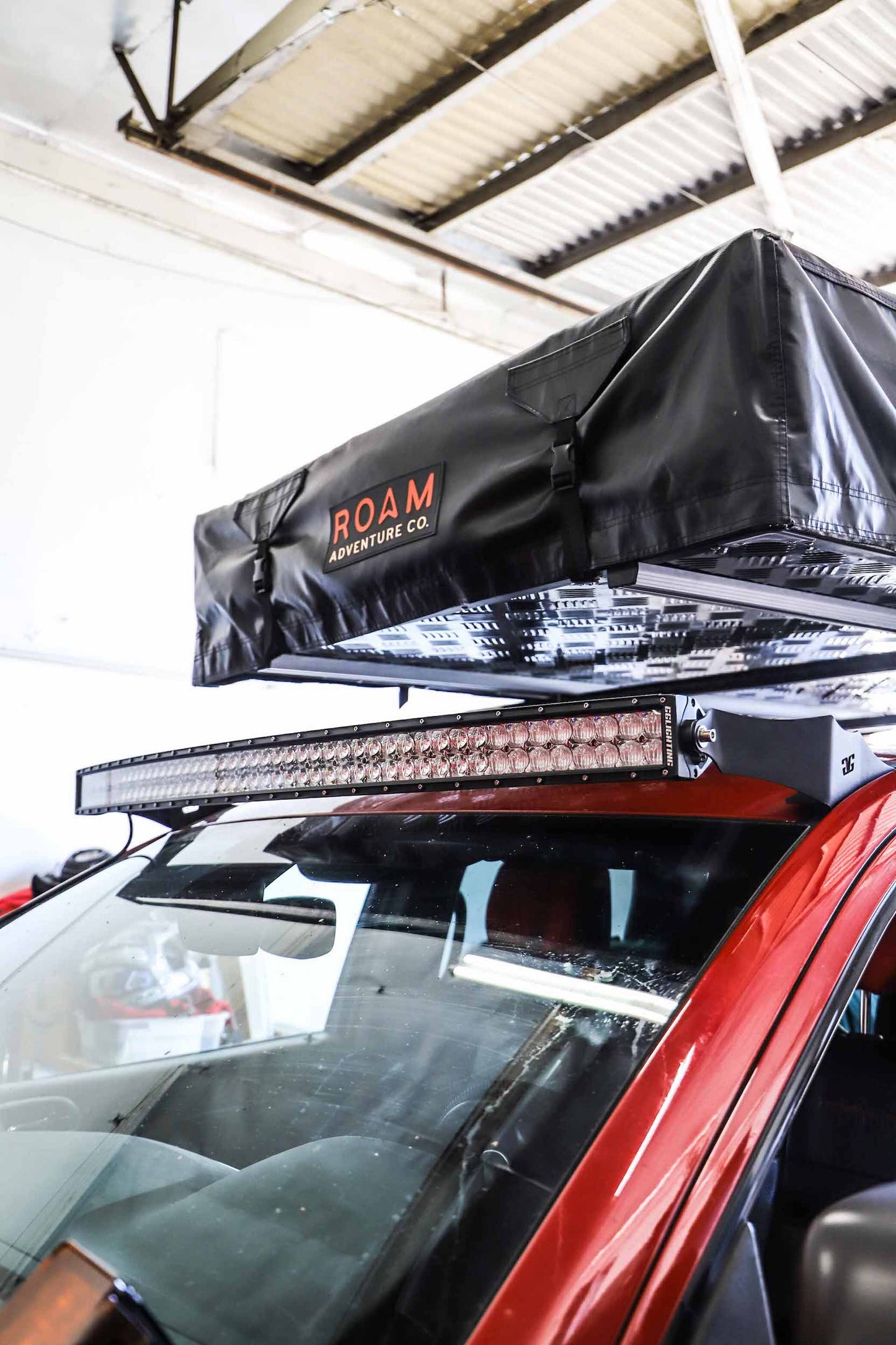 Jeep WK2 50" Curved LED Bar Roof Mounts for Grand Cherokee Years 2011 to current Made In USA