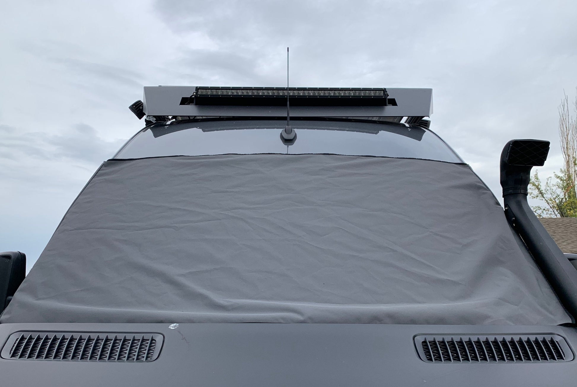 Van Outer Windshield Cover - Revel - Storyteller - Jayco - EKKO Overland Gear Guy