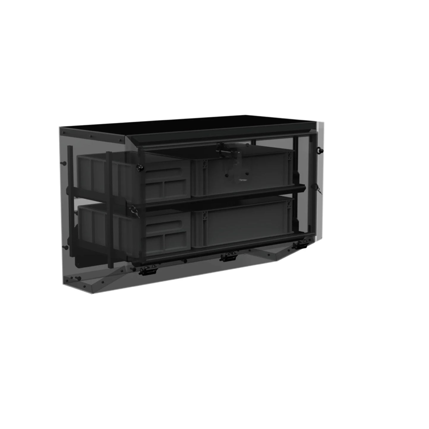 Medium Cargo Box – Aluminum – XBULL