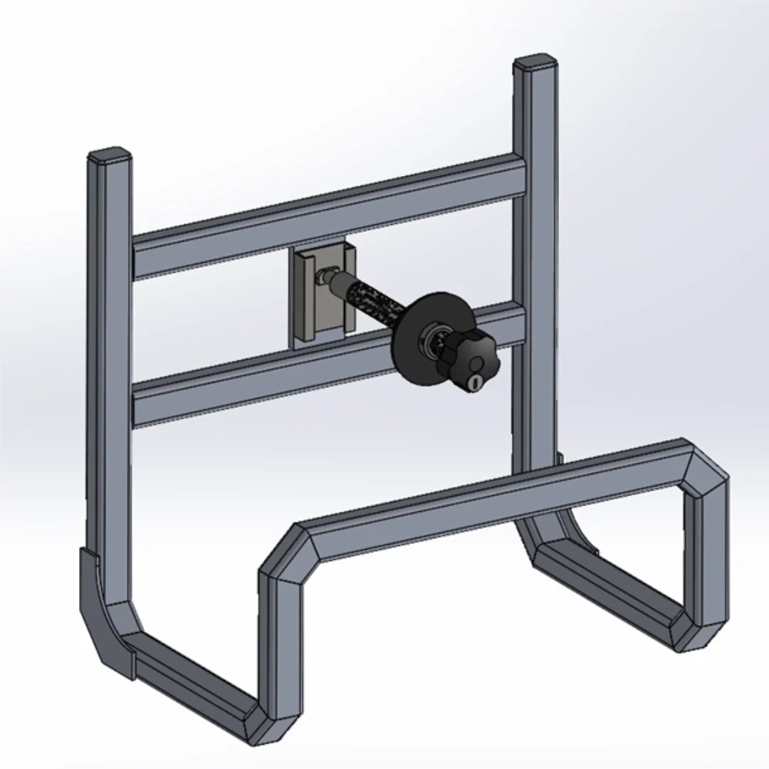 Spare Wheel Carrier for Rear Cargo Carrier  – XBULL