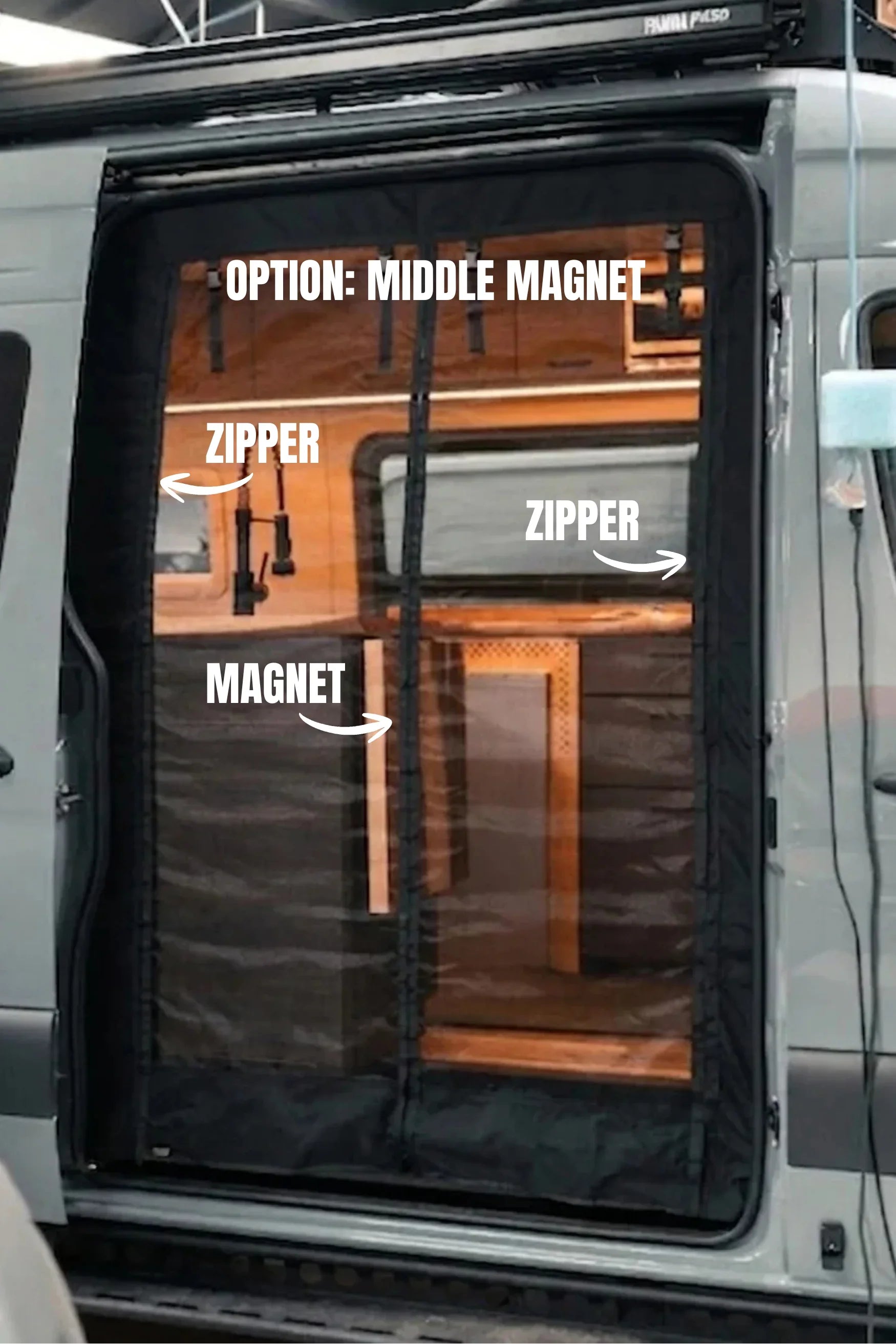 Sprinter Van Slider Door Bug Screen 2007+ Sandy Vans