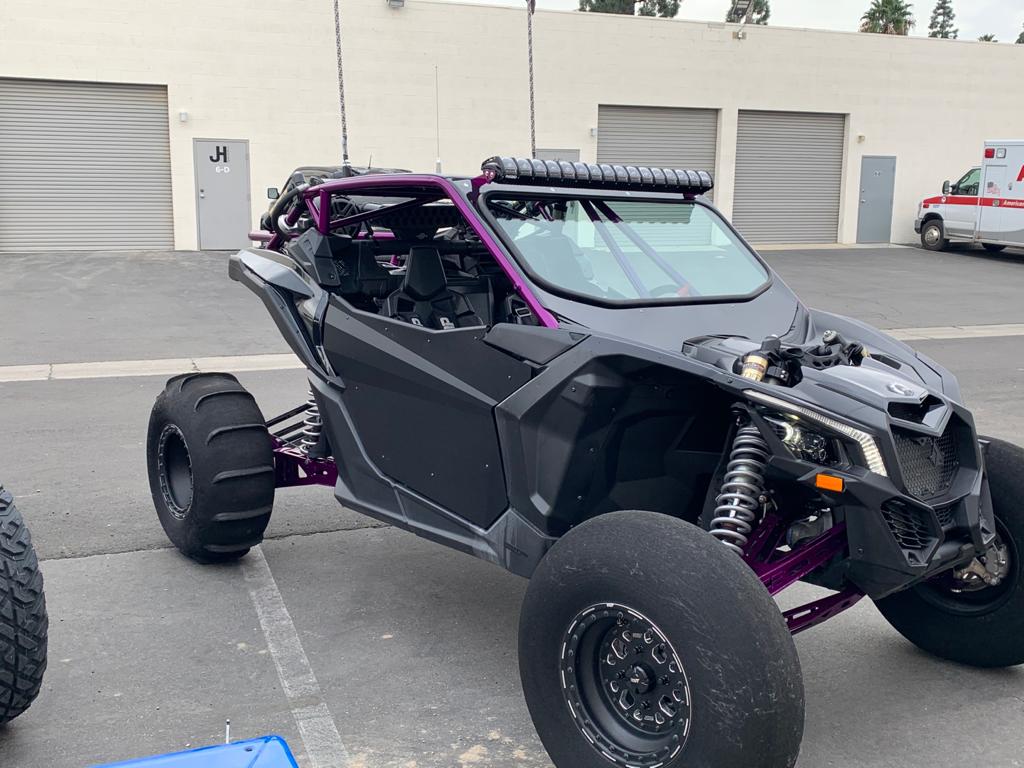 2017+ Can-Am Maverick X3 2DR Cage with Attached Rear Bumper UTV SPEED