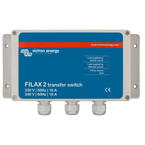 Victron Filax 2 Transfer Switch CE 110V/50Hz-120V/60Hz [SDFI0000110]
