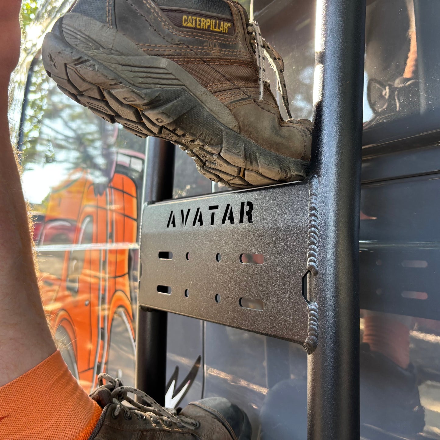 Mercedes Sprinter Van Side Ladder