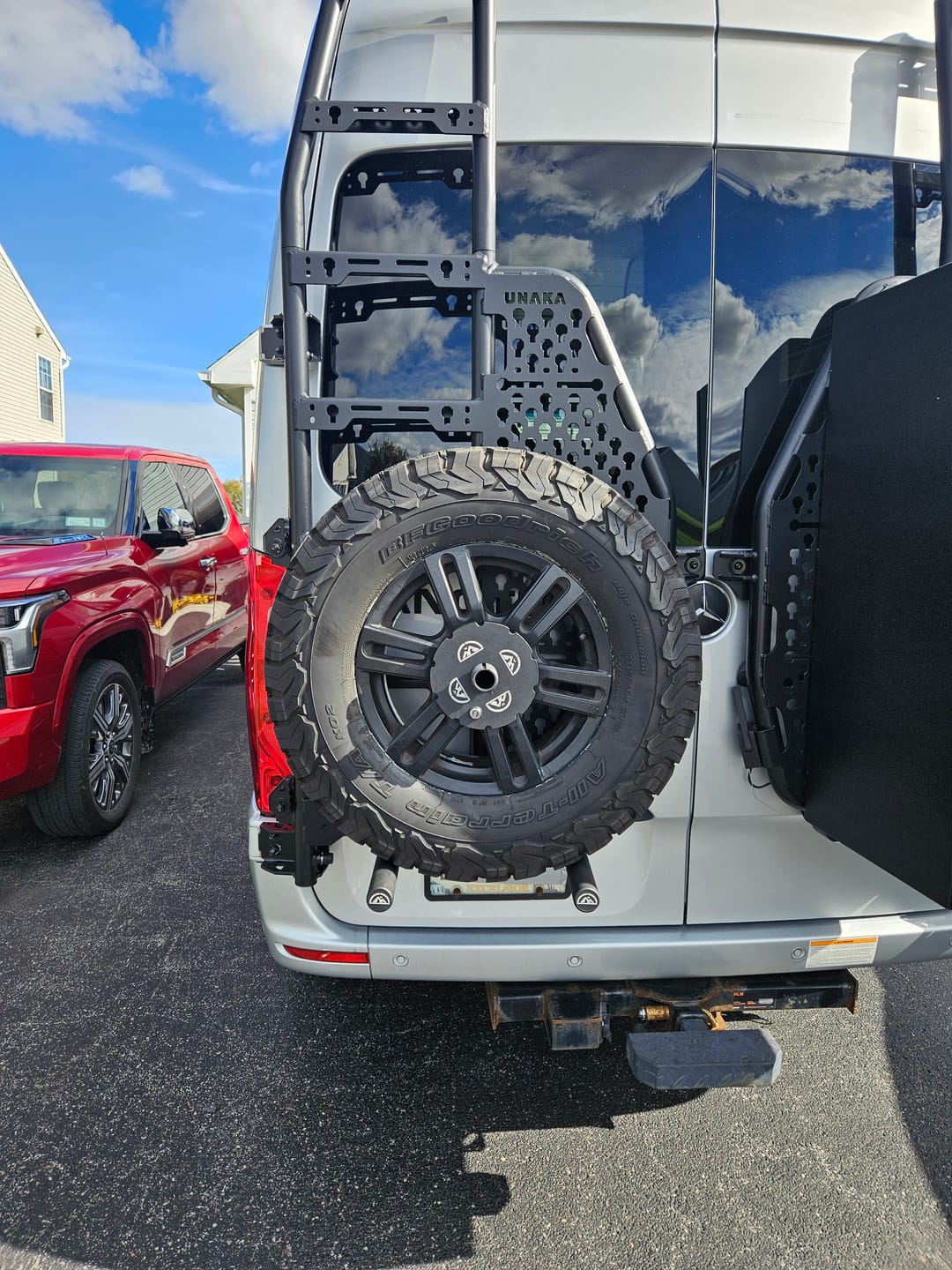 Sprinter - Rear Ladder System - Base Kit Unaka Gear Co.