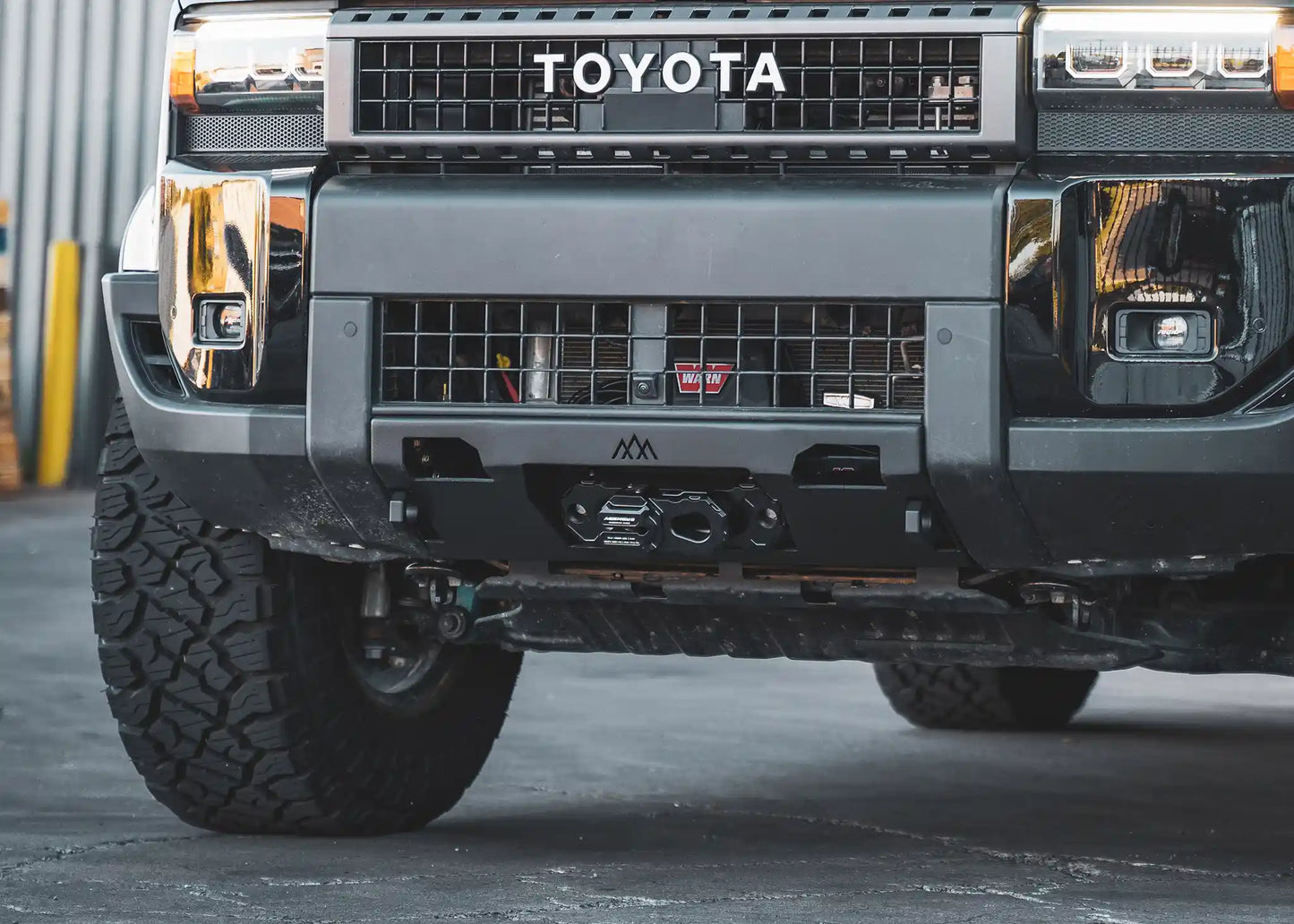 Toyota Land Cruiser 250 Hidden Winch Front Bumper (2024-2026) Backwoods Adventure Mods