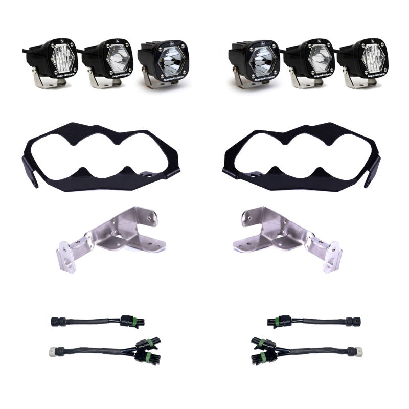Can-Am Maverick R S1 Unlimited Headlight Kit (2024) Dunes 2 Dezert SXS
