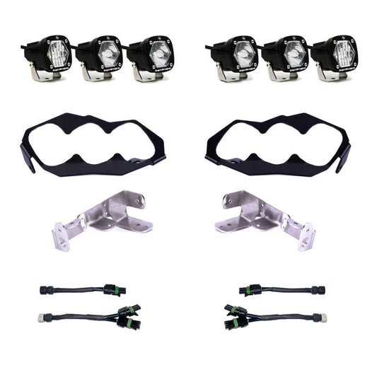 Can-Am Maverick R Triple S1 LED Headlight Kit Dunes 2 Dezert SXS