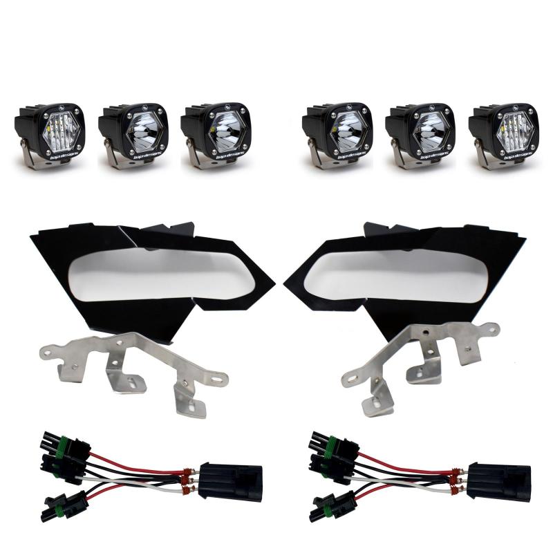 Can-Am X3 S1 LED/Laser Headlight Kit | 2017+ Dunes 2 Dezert SXS
