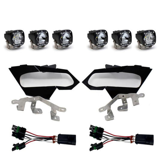 Can-Am X3 S1 LED/Laser Headlight Kit | 2017+ Dunes 2 Dezert SXS